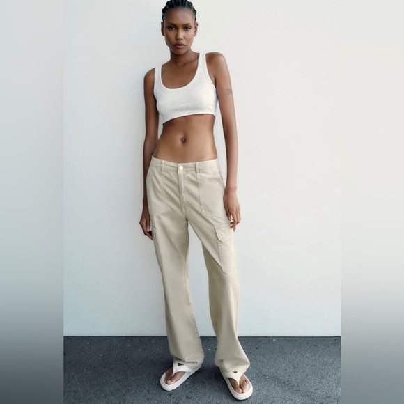 Zara Cargo Pants - Picture 1 of 4